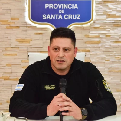 Diego Agüero habló tras la crisis policial: la reorganización institucional y la denuncia a efectivos de El Calafate
