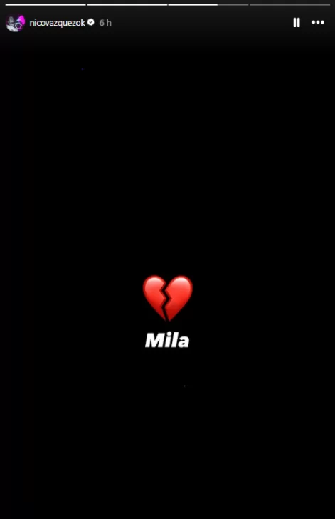 El desgarrador mensaje de Nico Vázquez tras la muerte de Mila, la nieta de Cris Morena: &#8220;Ningún corazón está preparado para atravesarlo&#8221;