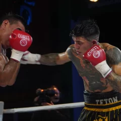 Marcelo “Rateka” Sánchez se coronó campeón argentino wélter tras vencer al “Maldito” Jara en Río Gallegos