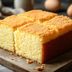 Receta de bizcochuelo esponjoso, super fácil y muy económico