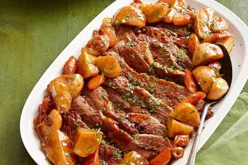 Receta de tapa de asado al horno: cómo hacer para que la carne quede jugosa Receta de tapa de asado al horno: cómo hacer para que la carne quede jugosa