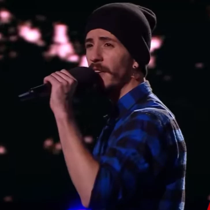 Santacruceño la rompió en La Voz Argentina con un clásico del rock nacional Santacruceño la rompió en La Voz Argentina con un clásico del rock nacional