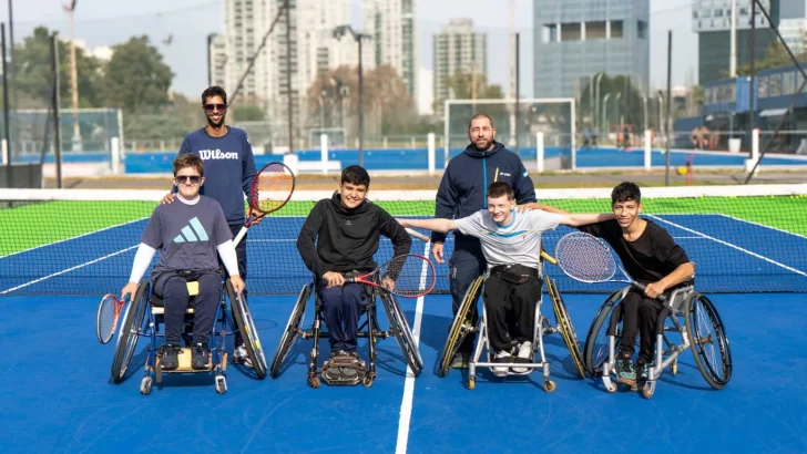 Un galleguense en la selección argentina de tenis adaptado