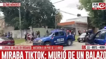 Tiroteo en Rosario: asesinaron a un chico de 13 años y su primo de 8 lucha por su vida Tiroteo en Rosario: asesinaron a un chico de 13 años y su primo de 8 lucha por su vida