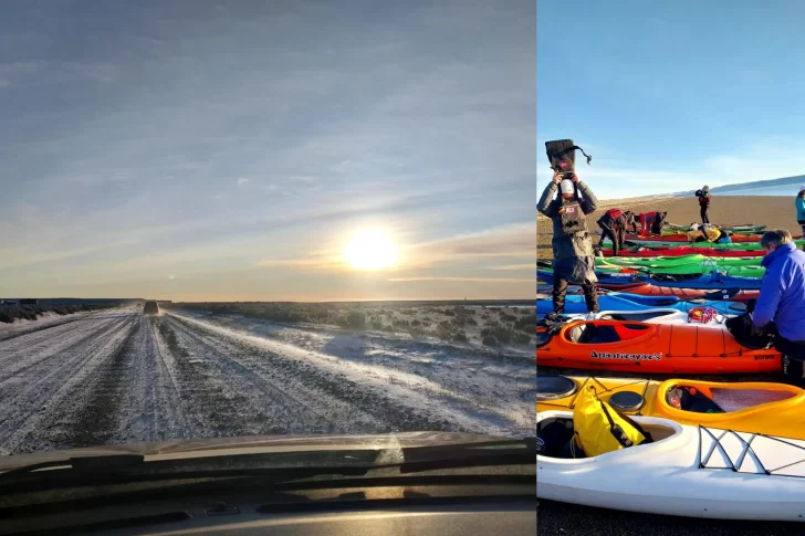  El viaje por tierra a Punta Loyola y la preparación antes de embarcar.