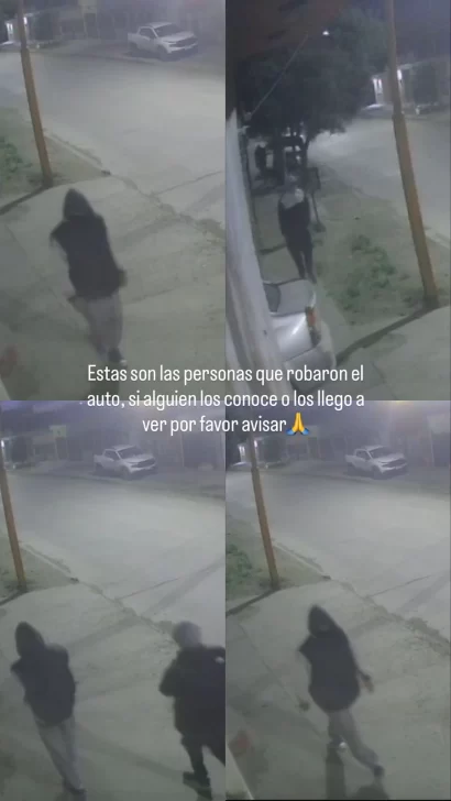  Los ladrones del auto.