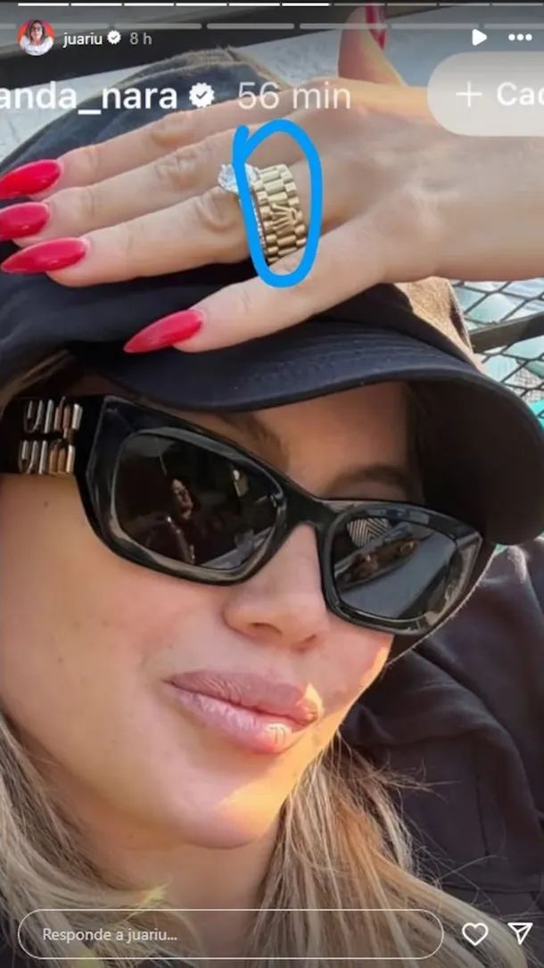 El objeto que refuerza los rumores de romance entre Wanda Nara y Ayrton Costa