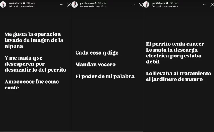La China Suárez aseguró que su perro no murió electrocutado: la respuesta de Yanina Latorre