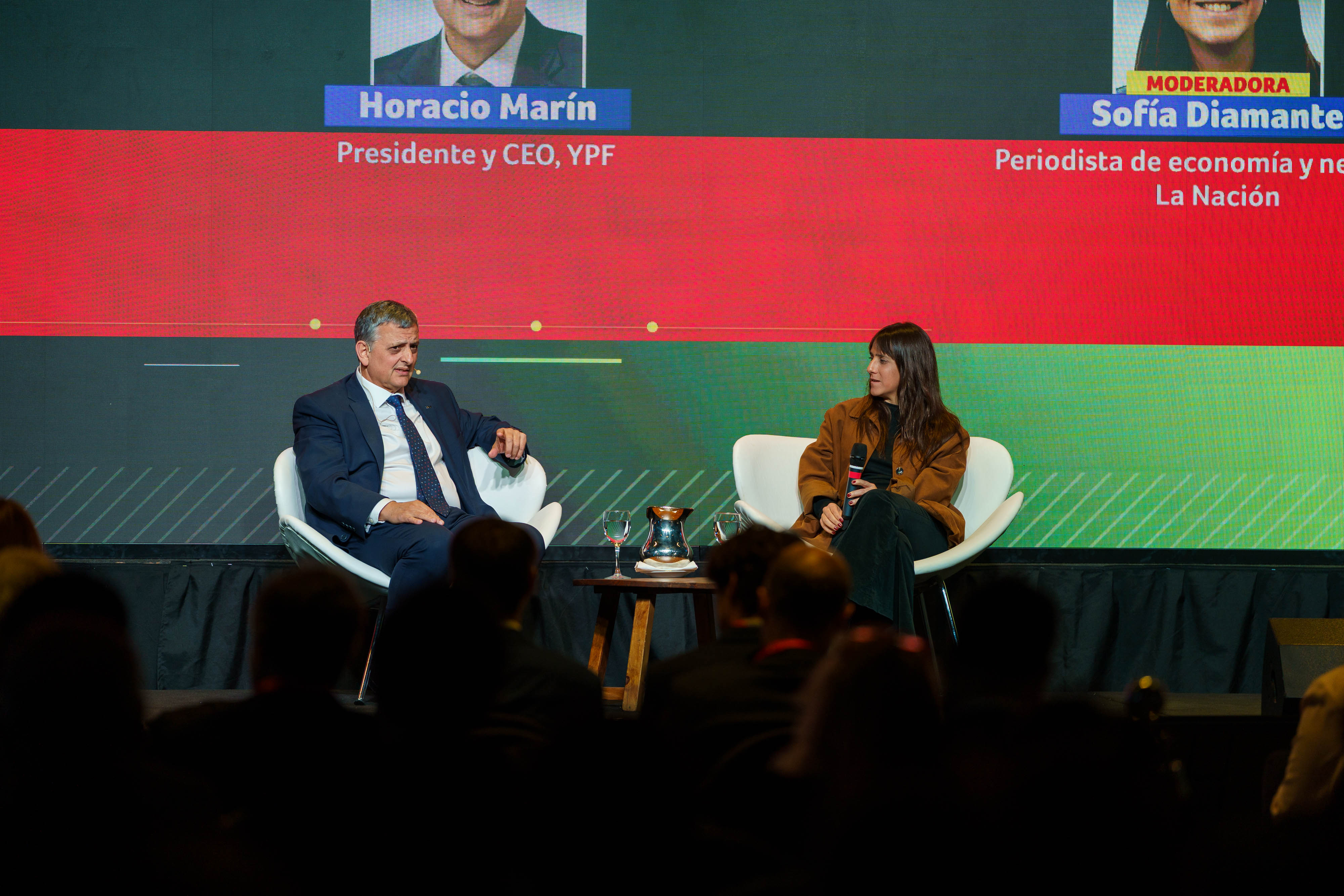  El presidente y CEO de YPF, Horacio Marín, participó del panel 