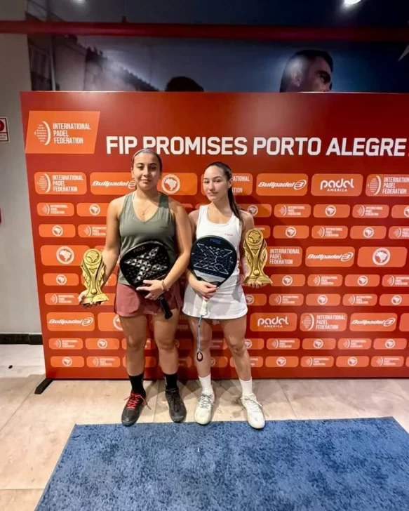 Fiorella Propato y Fancesca Floriani lograron otro título en el torneo de Brasil