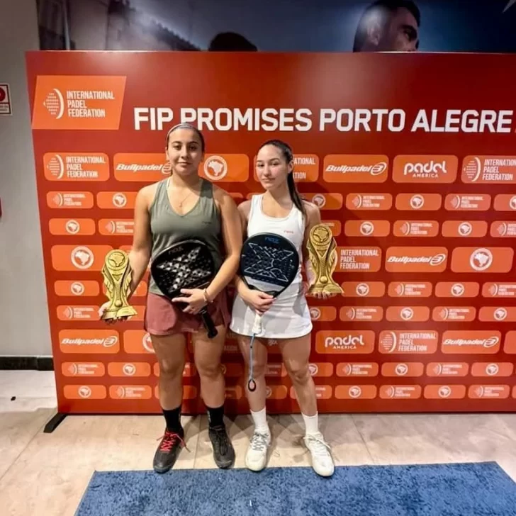 Fiorella Propato y Fancesca Floriani lograron otro título en el torneo de Brasil