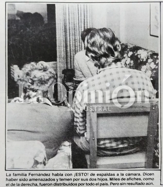  Entrevista a los padres de Diego Fernández en la revista 