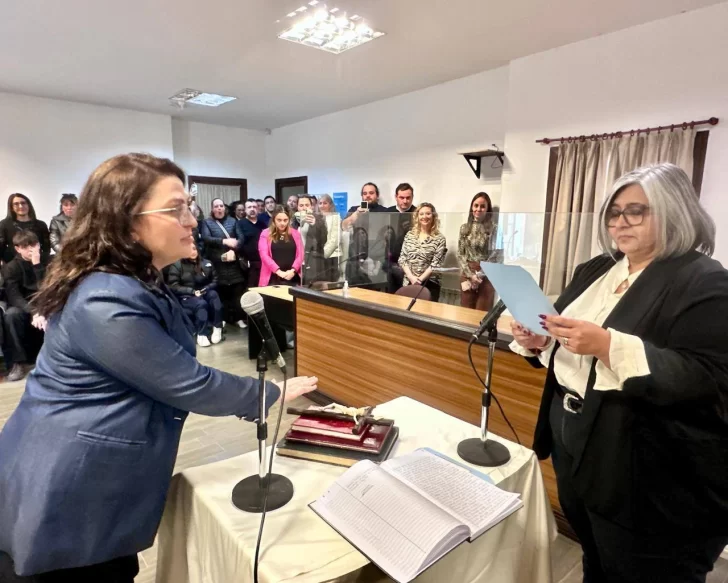 Juraron María Fernanda Tuñón y Gabriela Alejandra Morillo, nuevas secretarias de la Cámara Oral de Río Gallegos