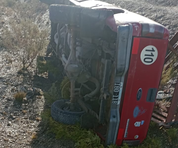 Tres personas trasladadas al hospital tras un accidente cerca de Puerto San Julián