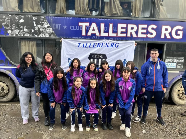 Talleres lleva a sus equipos infantiles a competir en Piedra Buena y 28 de Noviembre