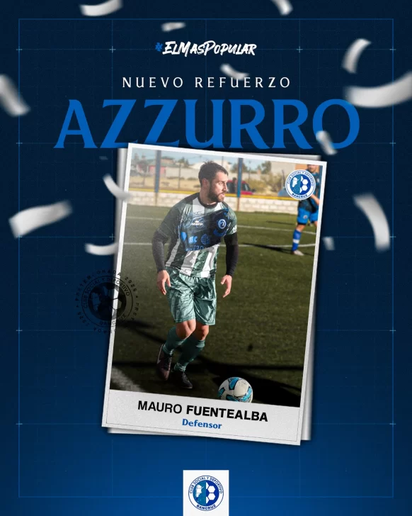  Mauro Fuentealba, el nuevo refuerzo del Azzurro.