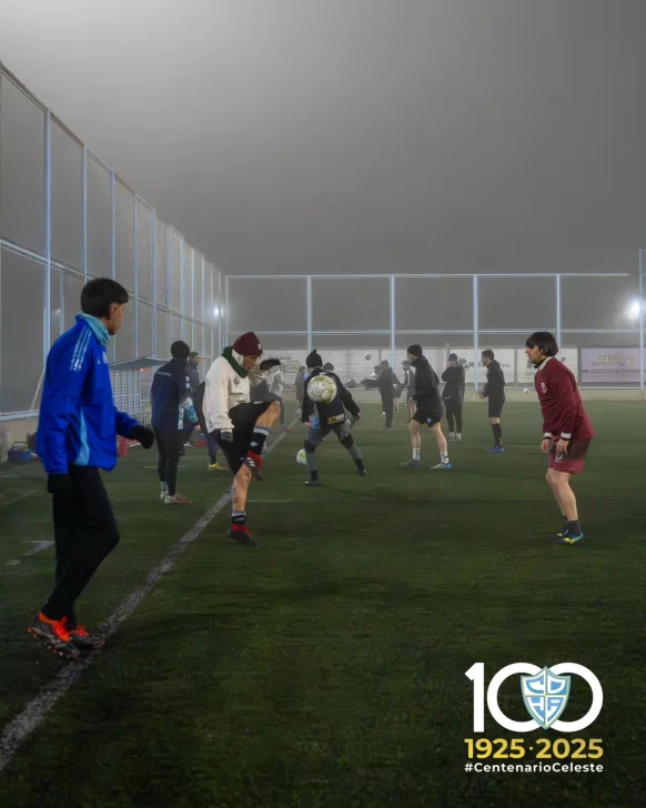  Trabajos de pretemporada en el Gustavo Soulés.