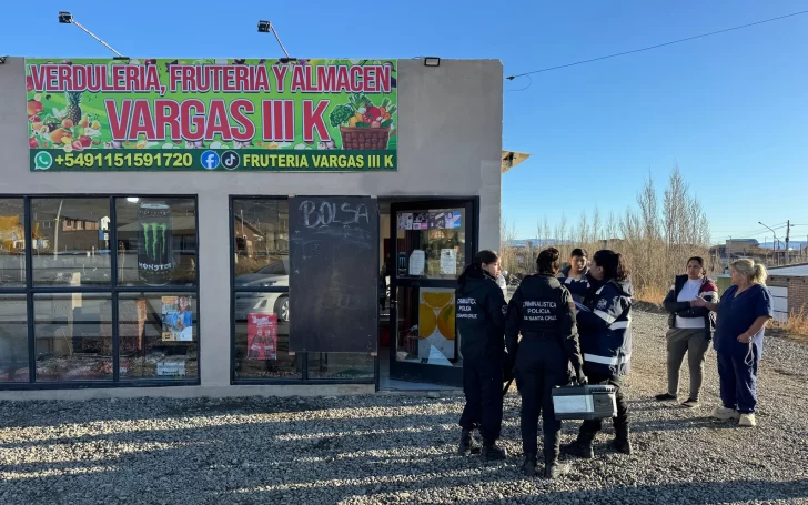 Ladrones rompieron una ventana y se apoderaron de 50 mil pesos de una verdulería