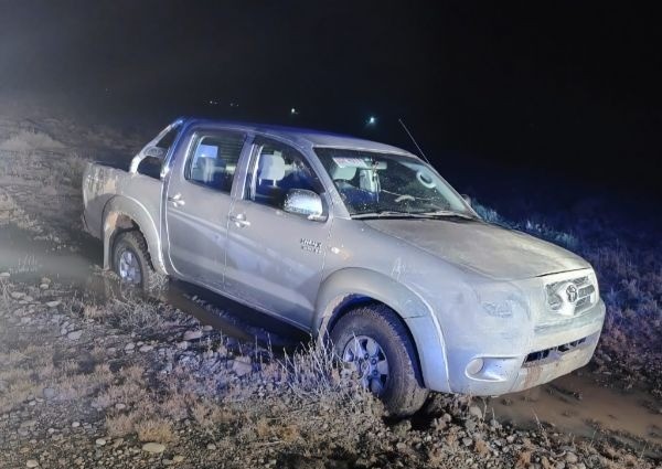  El estado en el que quedó el rodado. (FOTO: PERIÓDICO LAS HERAS)