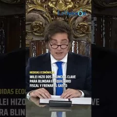 Milei anunció dos medidas para “amurallar” el déficit cero y la política monetaria