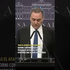 Dos detenidos por el ataque a Milei en Lomas de Zamora