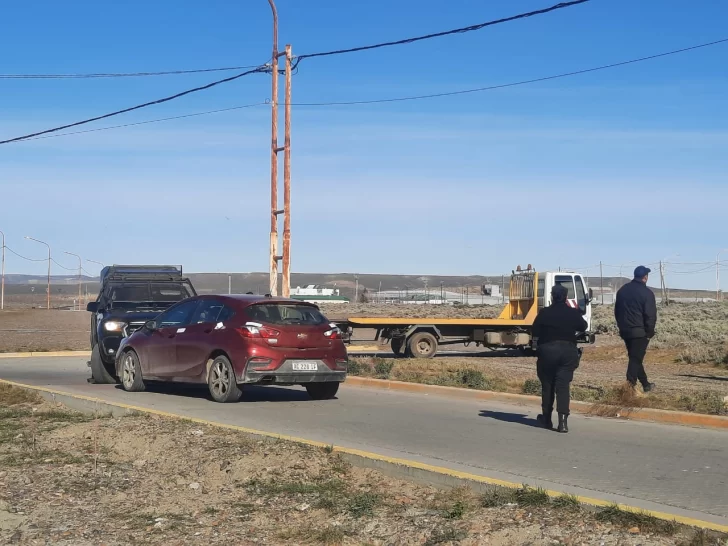  El rodado de menor tamaño fue secuestrado. (FOTO: TAMARA MORENO/LA OPINIÓN AUSTRAL).