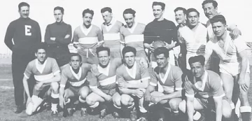 Un empate muy recordado en el fútbol de 1936 Un empate muy recordado en el fútbol de 1936