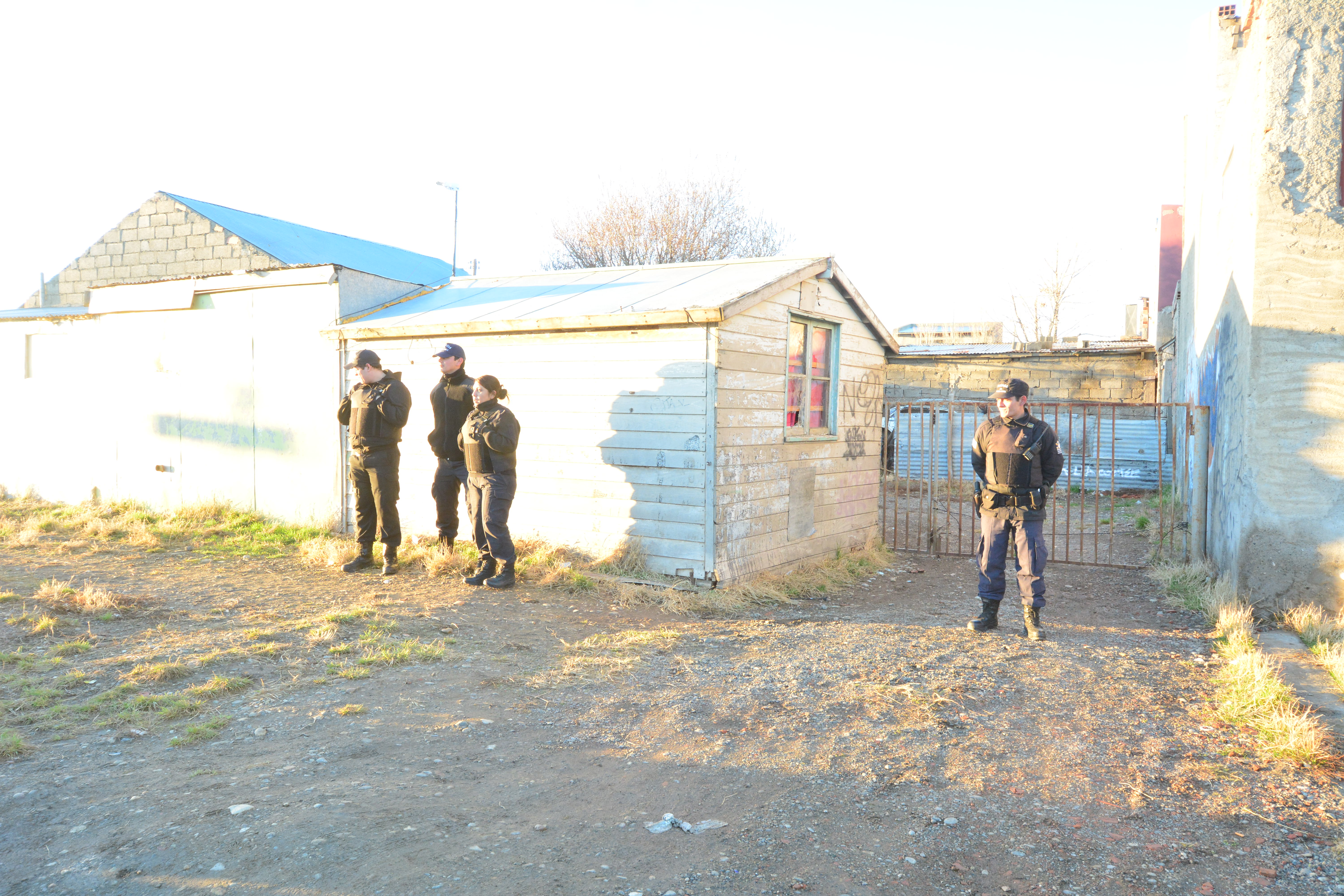  La casa del horror. El domicilio donde vivía Abigail Tortello con sus padres. FOTO: ARCHIVO LA OPINÓN AUSTRAL.