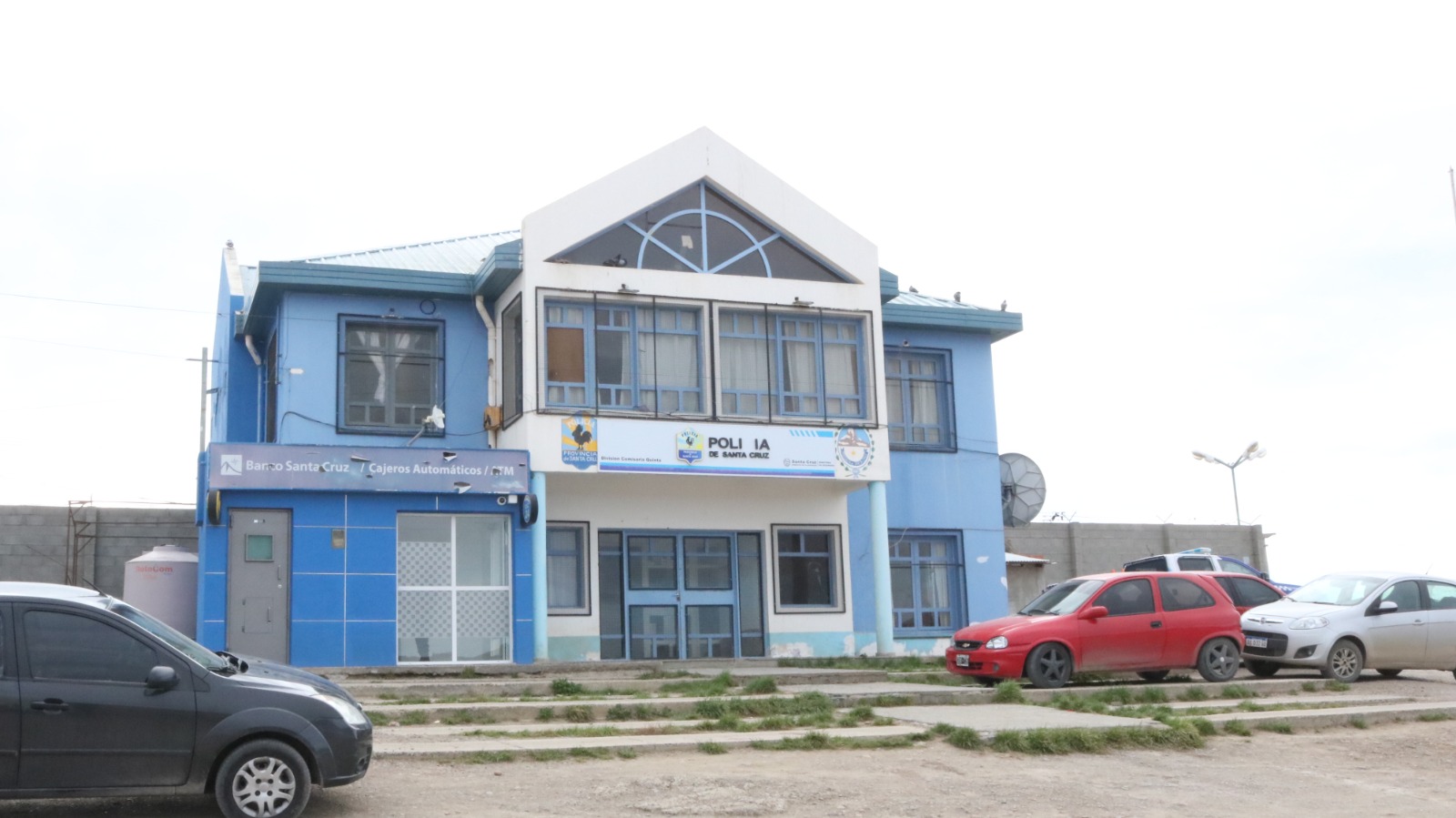  Comisaría Quinta de la localidad de Caleta Olivia. (FOTO: TAMARA MORENO/LA OPINIÓN AUSTRAL).