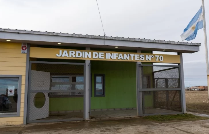  El Jardín de Infantes N°70, de Río Gallegos, fue la primera institución en recibir este equipamiento.