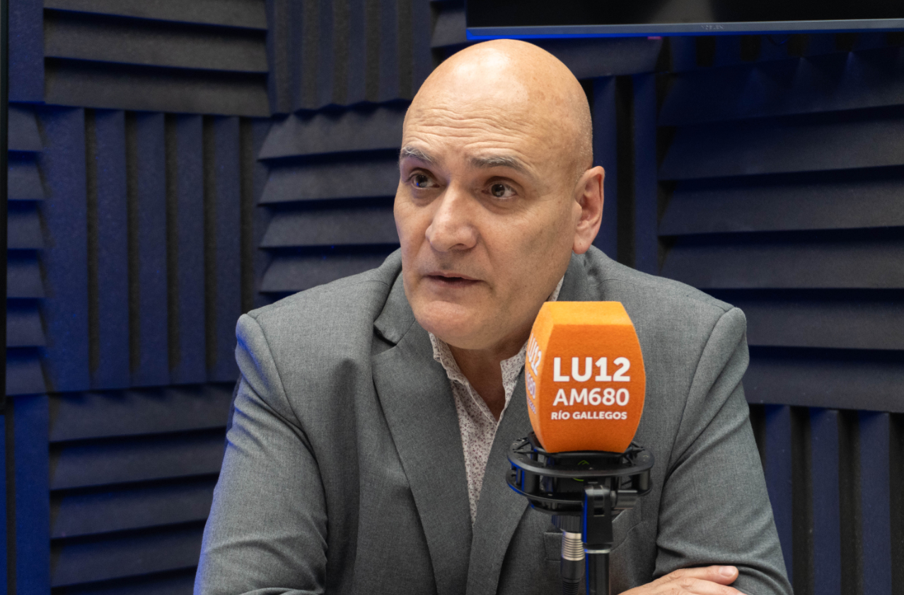  Rubén Fernández, psicólogo y subsecretario de Derechos Humanos. FOTO: LEANDRO FRANCO/LA OPINIÓN AUSTRAL