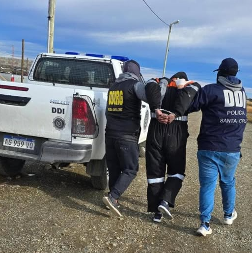  La primera detención del acusado tras asesinar a su cuñado. (FOTO: POLICÍA SANTA CRUZ)