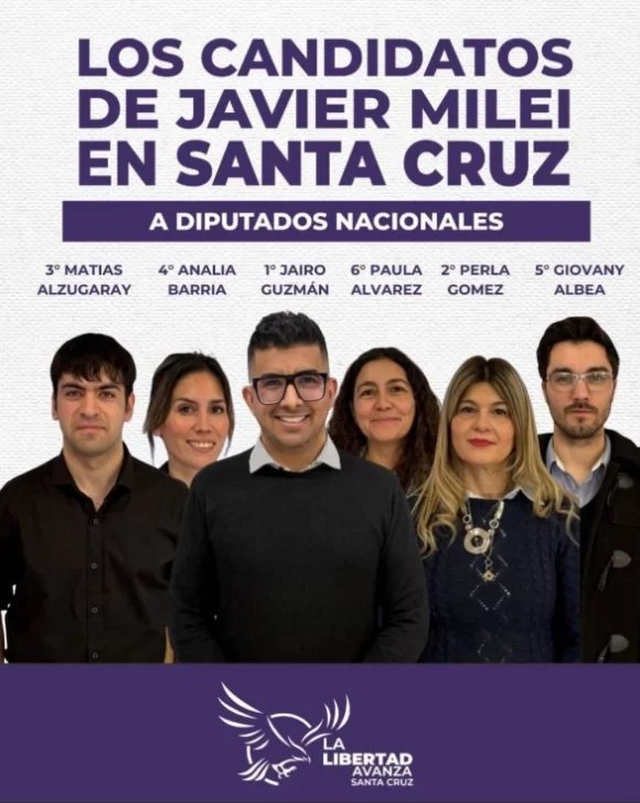 Jairo Guzmán encabeza la lista de candidatos a diputados nacionales de La Libertad Avanza