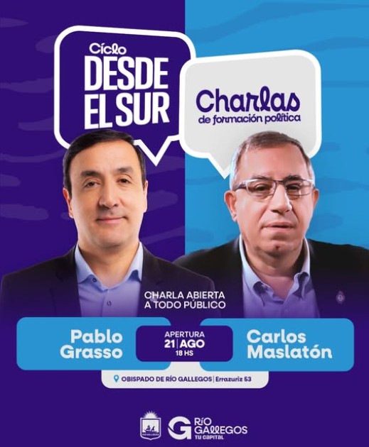  La invitación de la municipalidad para la charla.