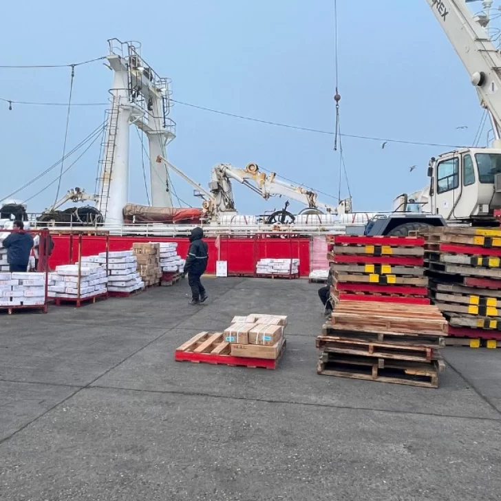 Seis buques descargaron más de 200 toneladas y reactivaron el puerto en un solo día Seis buques descargaron más de 200 toneladas y reactivaron el puerto en un solo día