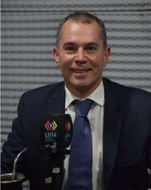  El jefe de Gabinete brindó declaraciones a la radio LU14.