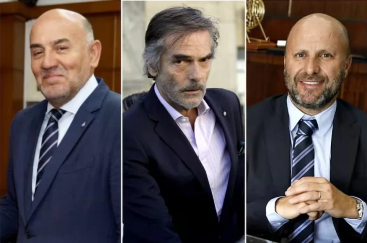  Camaristas de casación Diego Barroetaveña, Gustavo Hornos y Mariano Borinsky.