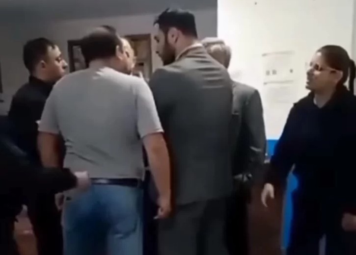  El momento en el que el excomisario Ramón Quipildor insulta al juez federal Claudio Vázquez.