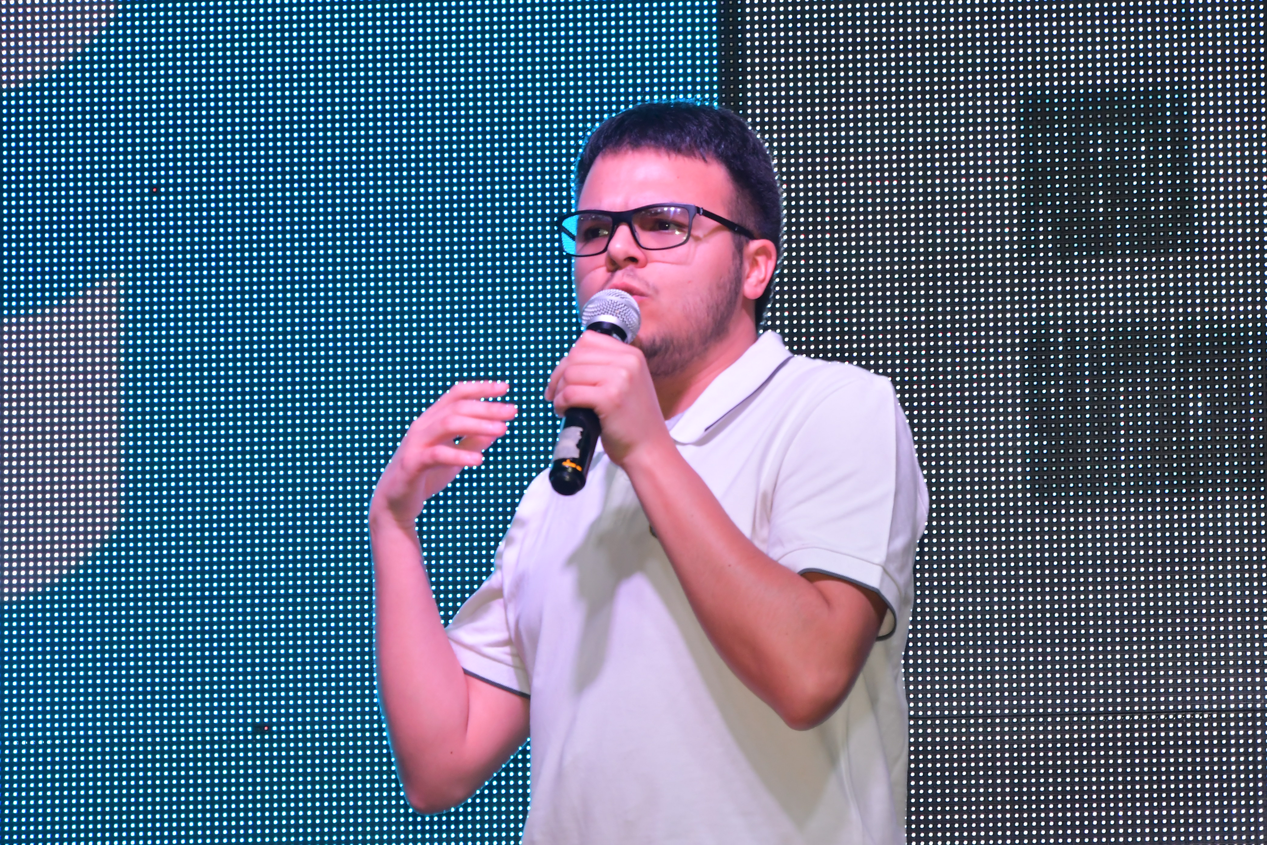  Mateo Brunetti, concejal de Puerto Deseado, quinto en la lista de candidatos. (Foto: José Silva/La Opinión Austral).