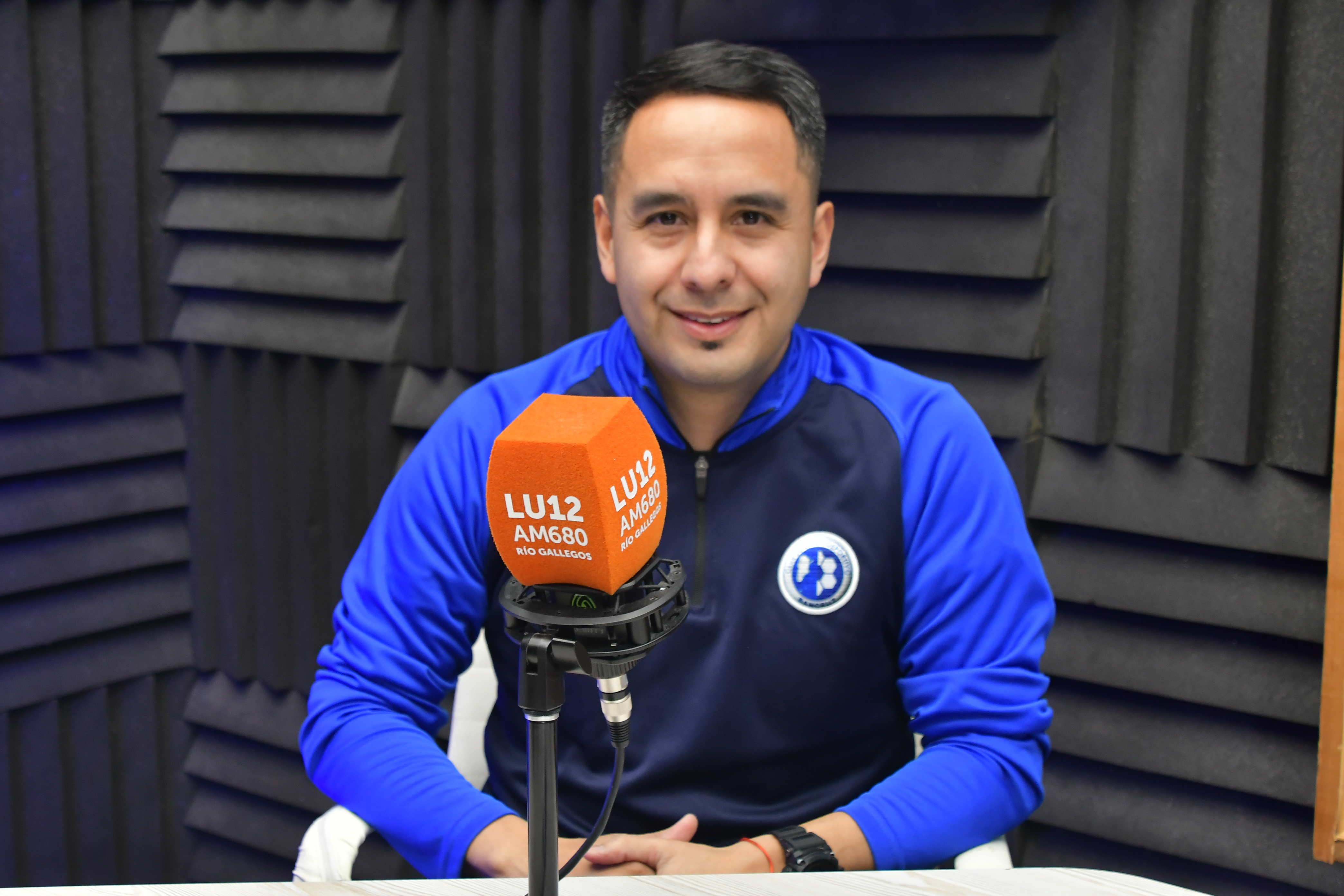  Esteban Arias, DT de Bancruz en LU12.