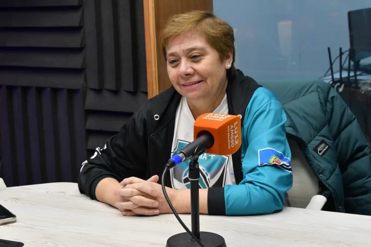  Claudia Amarales, jugadora de Energía Postiva.