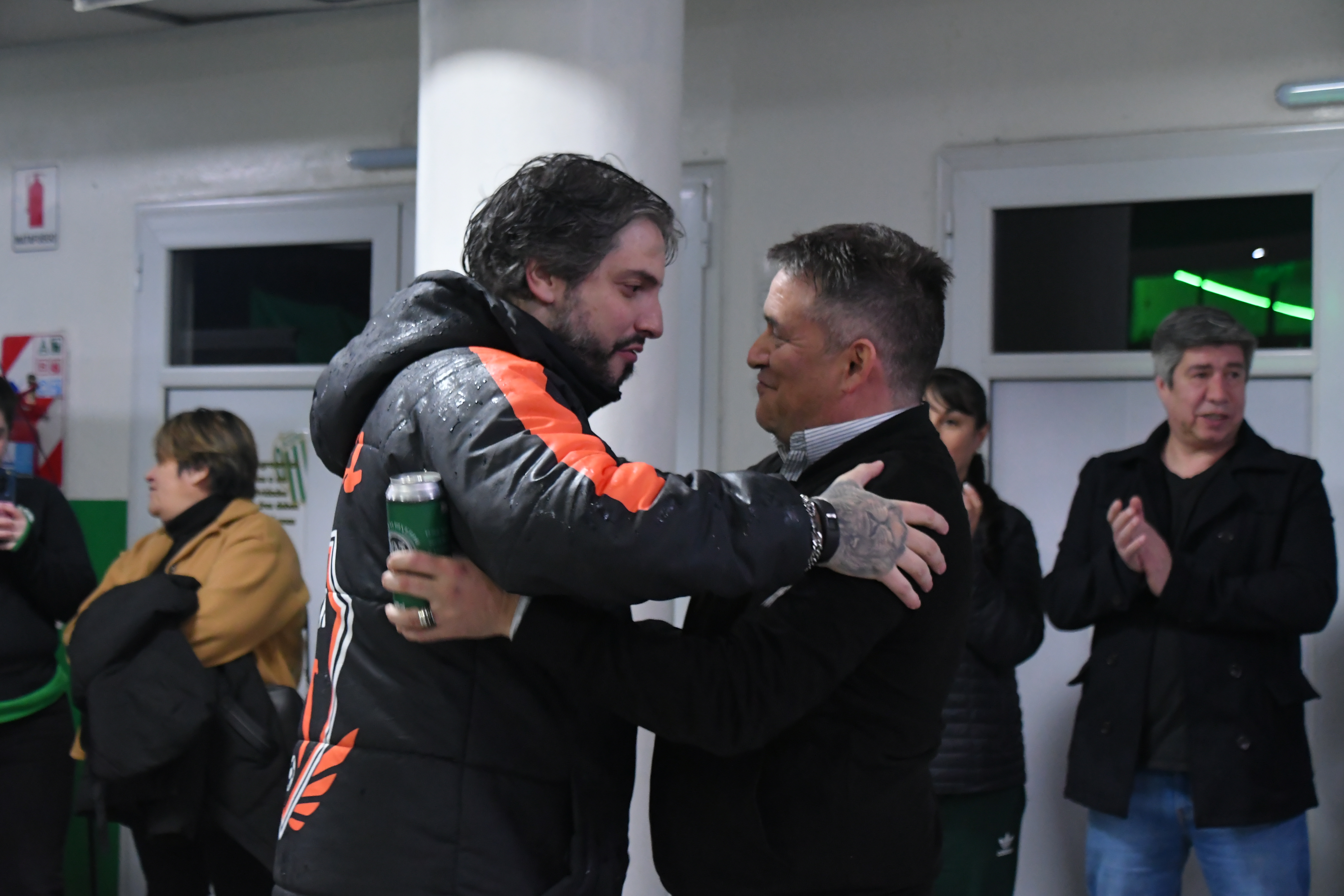  Juan Cruz Sanz, de Bancruz junto a Mata.