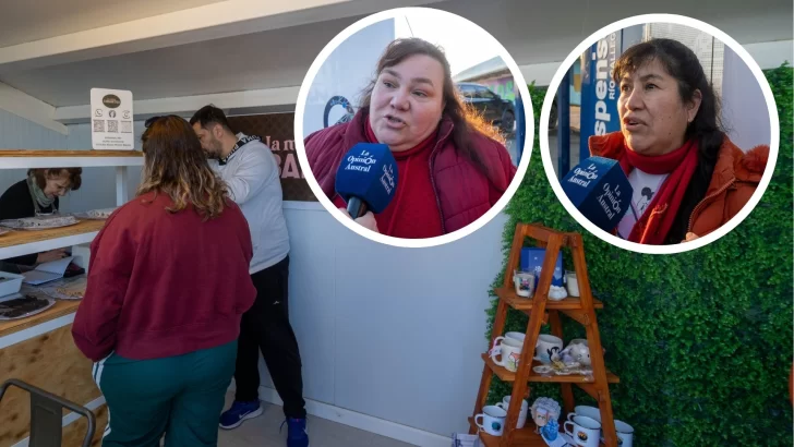 Natalia Villagrán y Cecilia Godoy, artesanas y emprendedoras que ofrecen sus productos en la Despensa del Atlántico