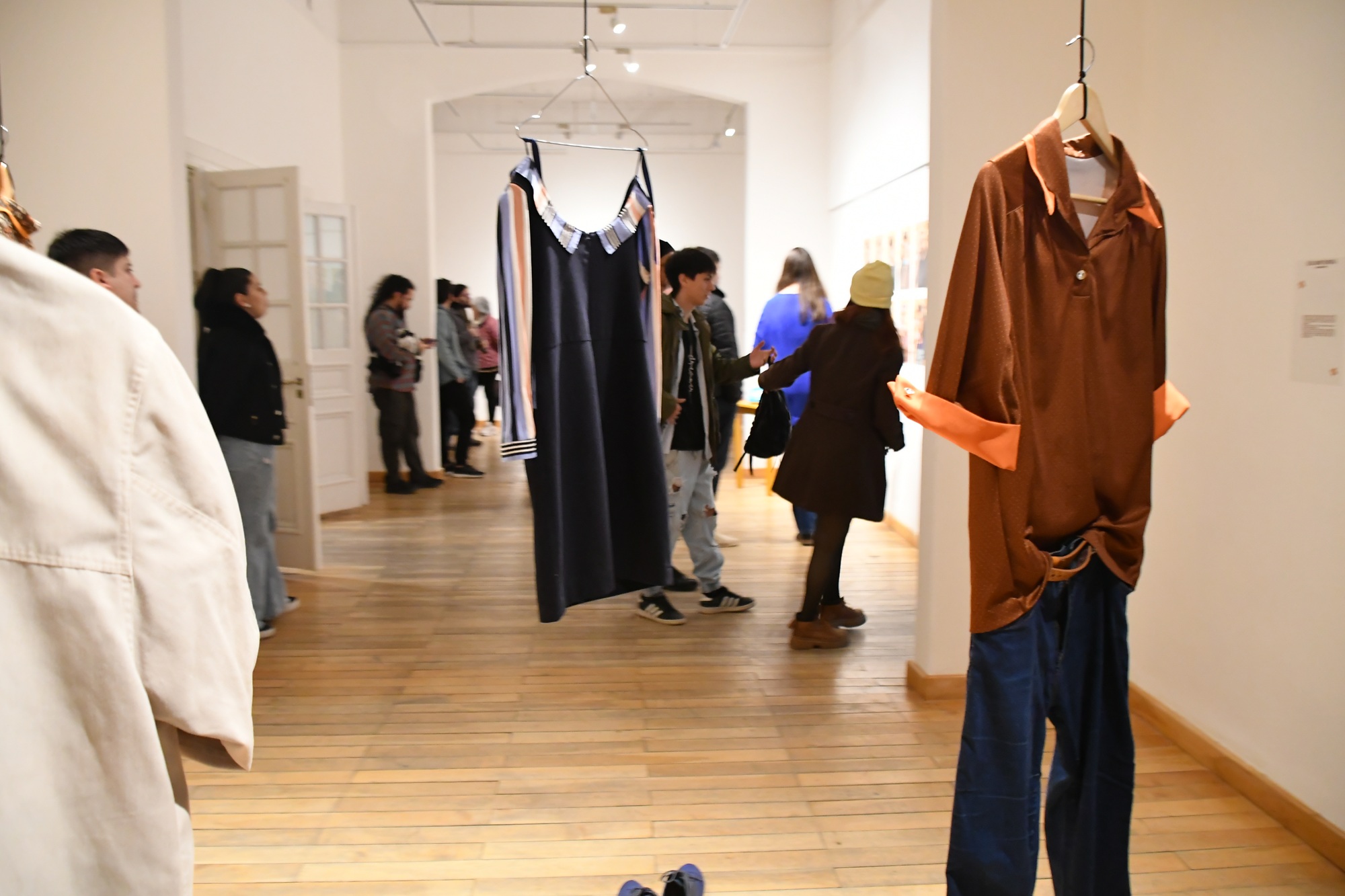  En la exposición se puede conocer la obra de teatro desde otro punto de vista. Foto: José Silva/La Opinión Austral