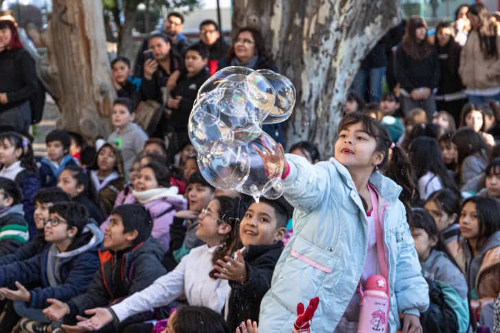  Los más chicos tuvieron espacios determinados para el disfrute.