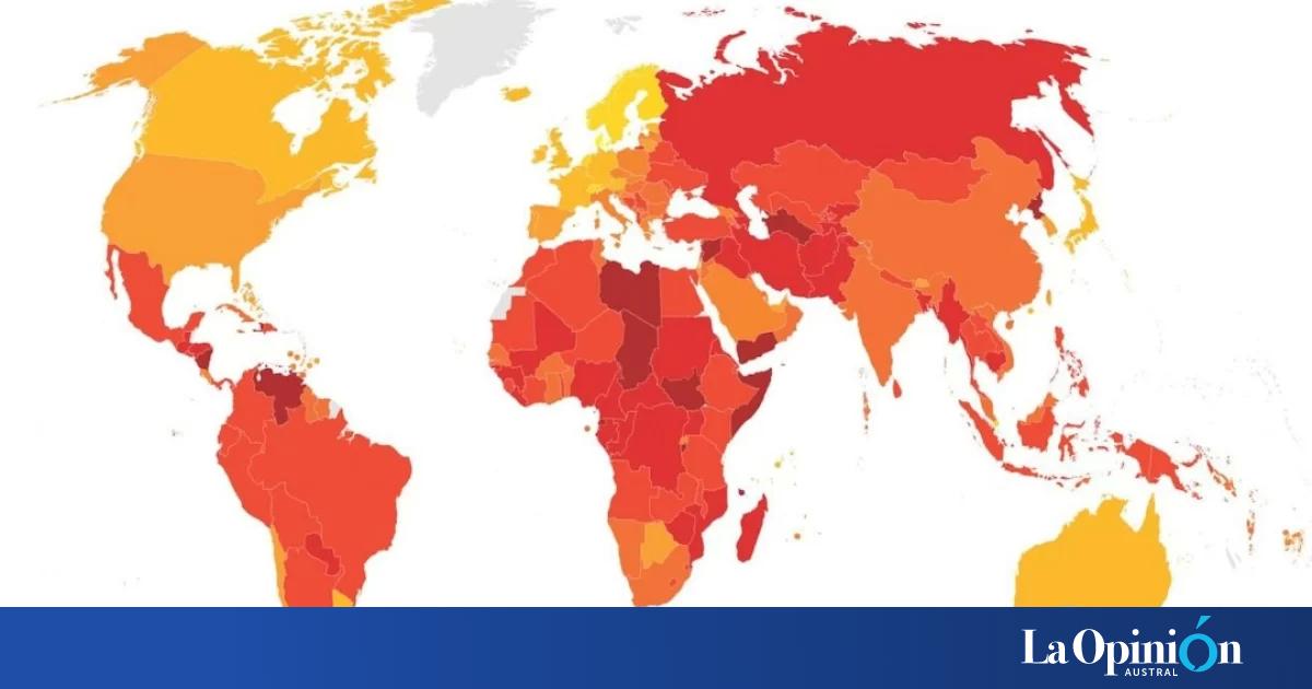 Índice de Corrupción 2024: Argentina se ubica en el puesto 99 de 180 ...