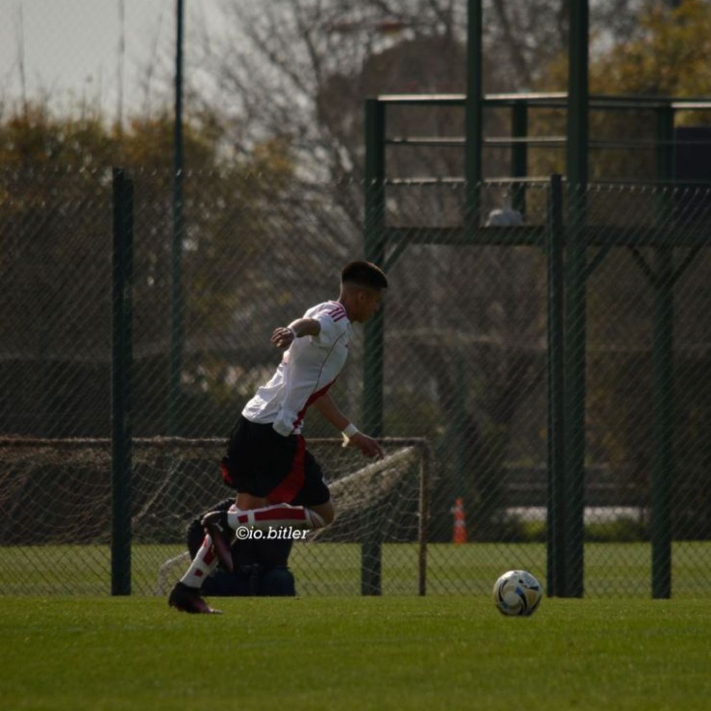 Leo Luna volvió a sumar minutos en la Séptima de River tras ocho semanas de recuperación