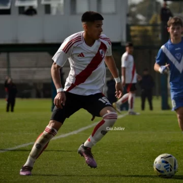 Leo Luna volvió a sumar minutos en la Séptima de River tras ocho semanas de recuperación