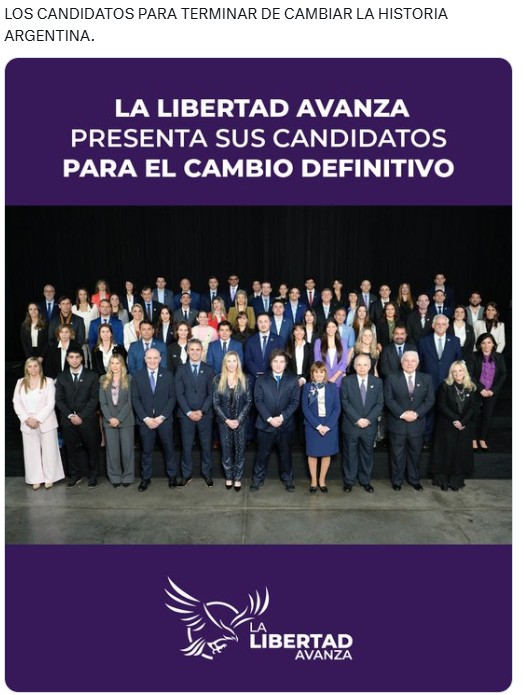  De esta manera presentó la foto LLA en las redes sociales.