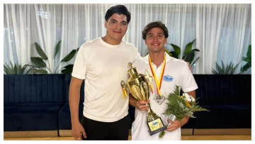 El nadador santacruceño Matías Díaz volvió a ganar en la Ohrid Swimming Marathon El nadador santacruceño Matías Díaz volvió a ganar en la Ohrid Swimming Marathon